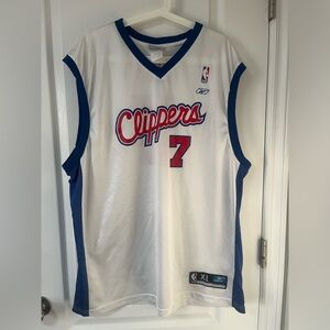 Vintage Reebok Lamar Odom LA Clippers NBA Jersey - Mens Medium White